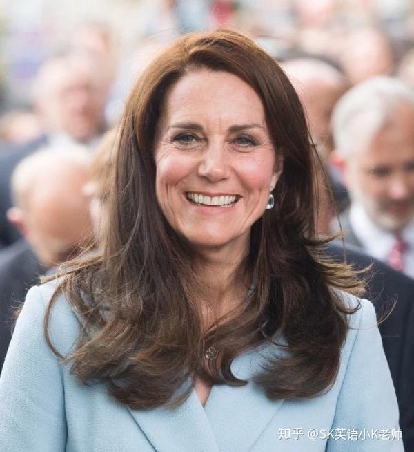 英国王室成员变老后谁最好看 70多岁的凯特王妃可能长这样 知乎