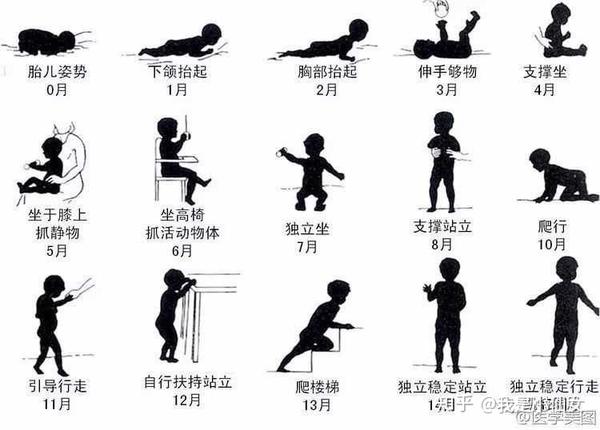 4个月抬头,6个月翻身,11个月会爬——致大运动发展的慢的宝贝儿们