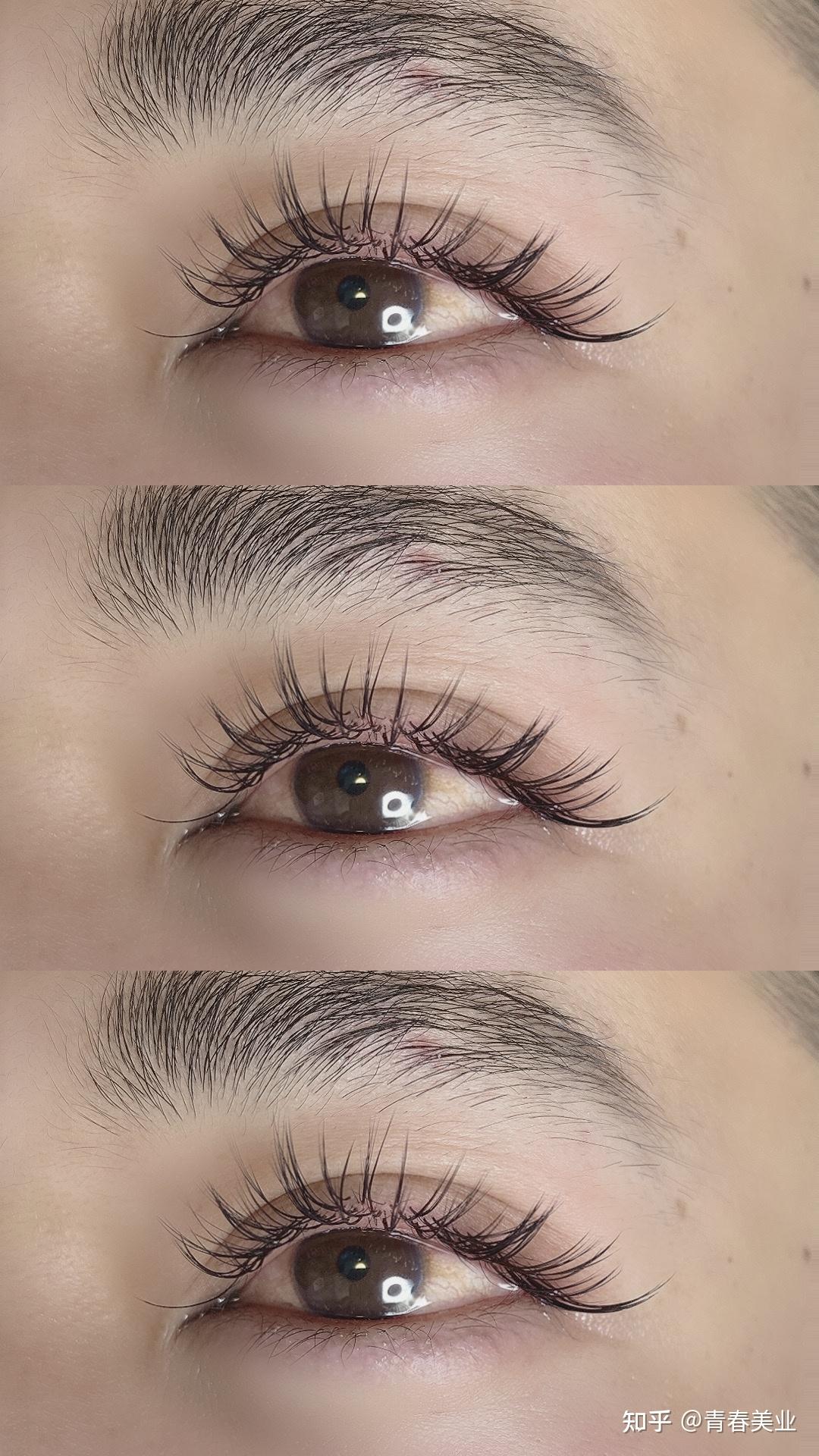 单根开扇飞扬款睫毛放大双眼更有神更美丽