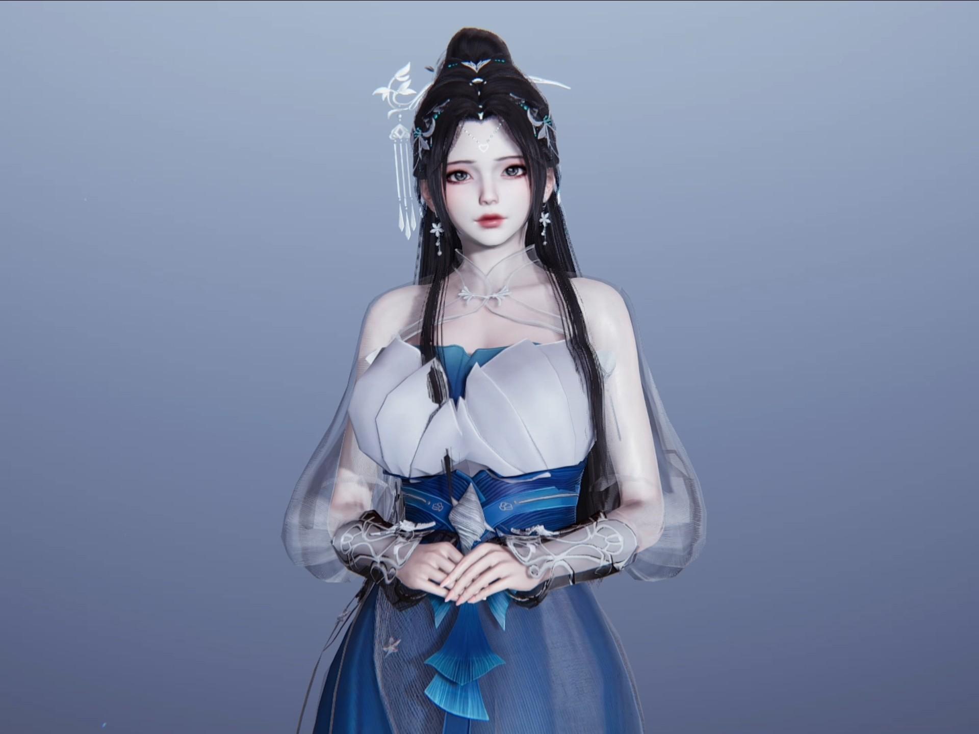 仙逆 洛河门 李慕婉 人物捏脸展示