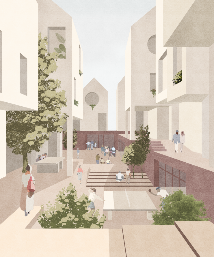 为什么老八校的学生都爱用拼贴风?(2022全新拼贴效果图psd合集)