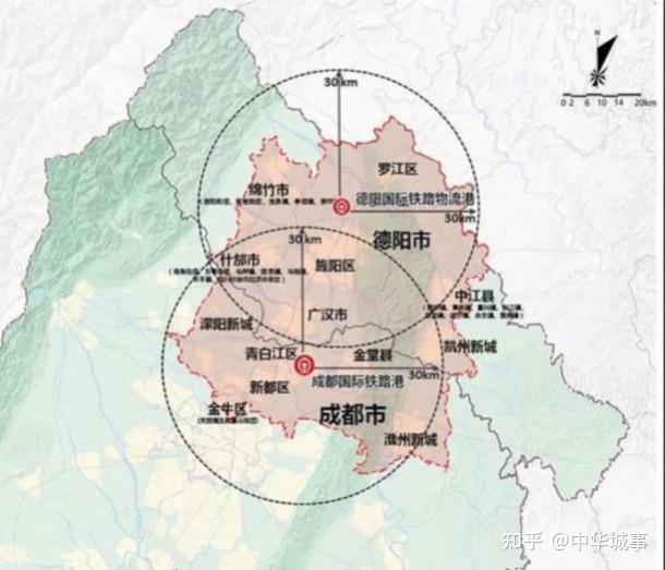 金牛升級北部中心青白江新津金堂簡陽邛崍爭創區域中心