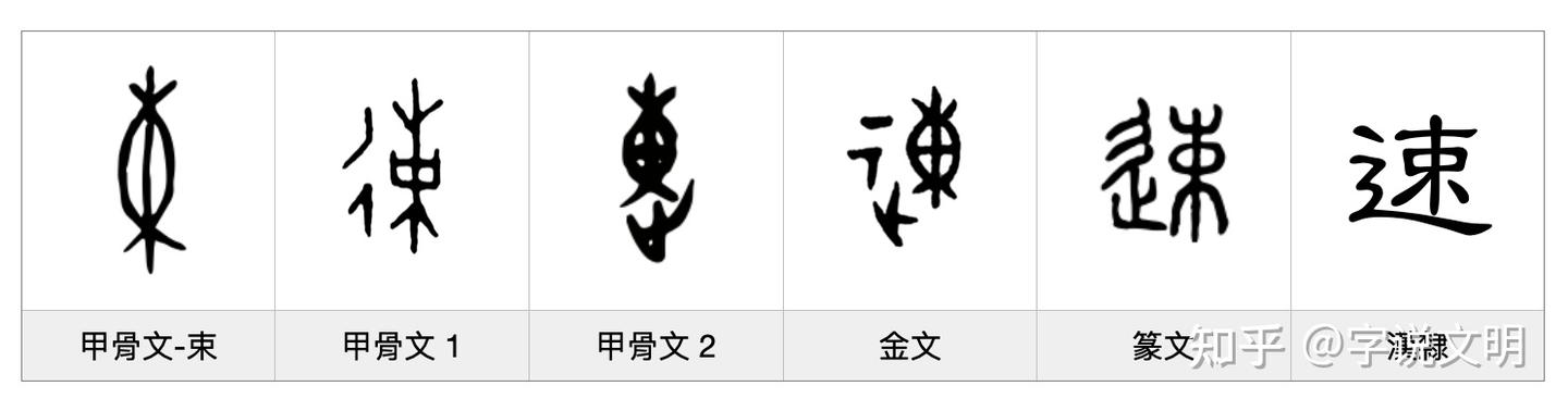 速——每日一字·辶(辵)部字 - 知乎