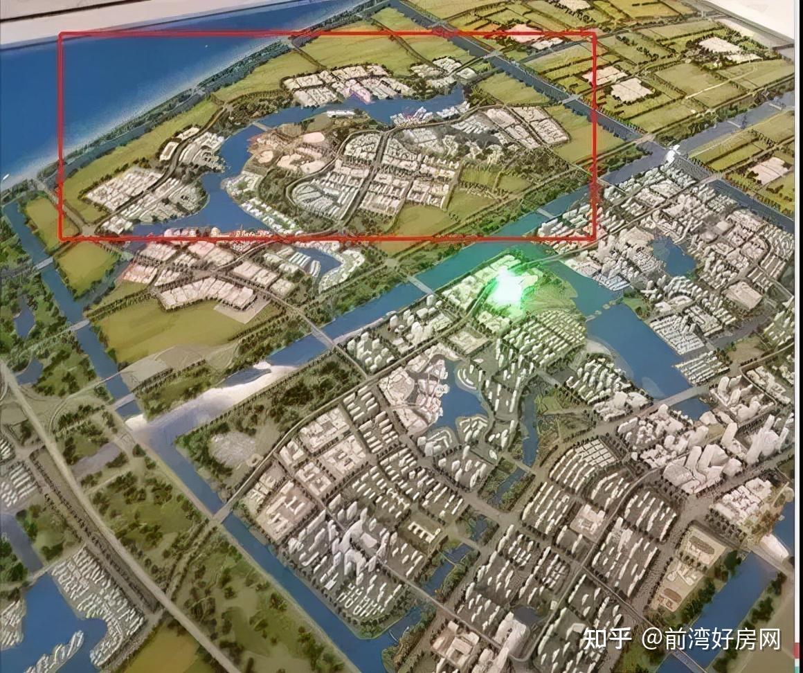 杭州湾新区规划建设布局升级后的前湾新区成为热销板块