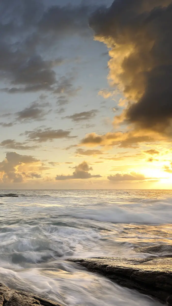 有哪些好看的黄昏下海边的背景图? - 知乎