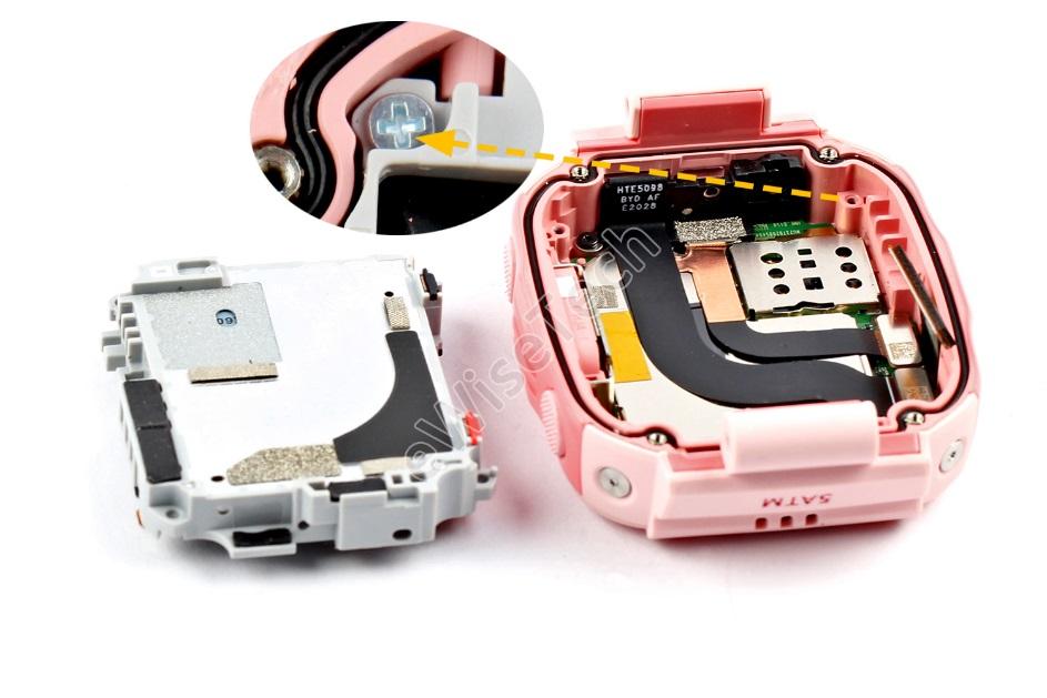 看惯了华为手机里的海思芯片来看看儿童手表4x里的海思芯片