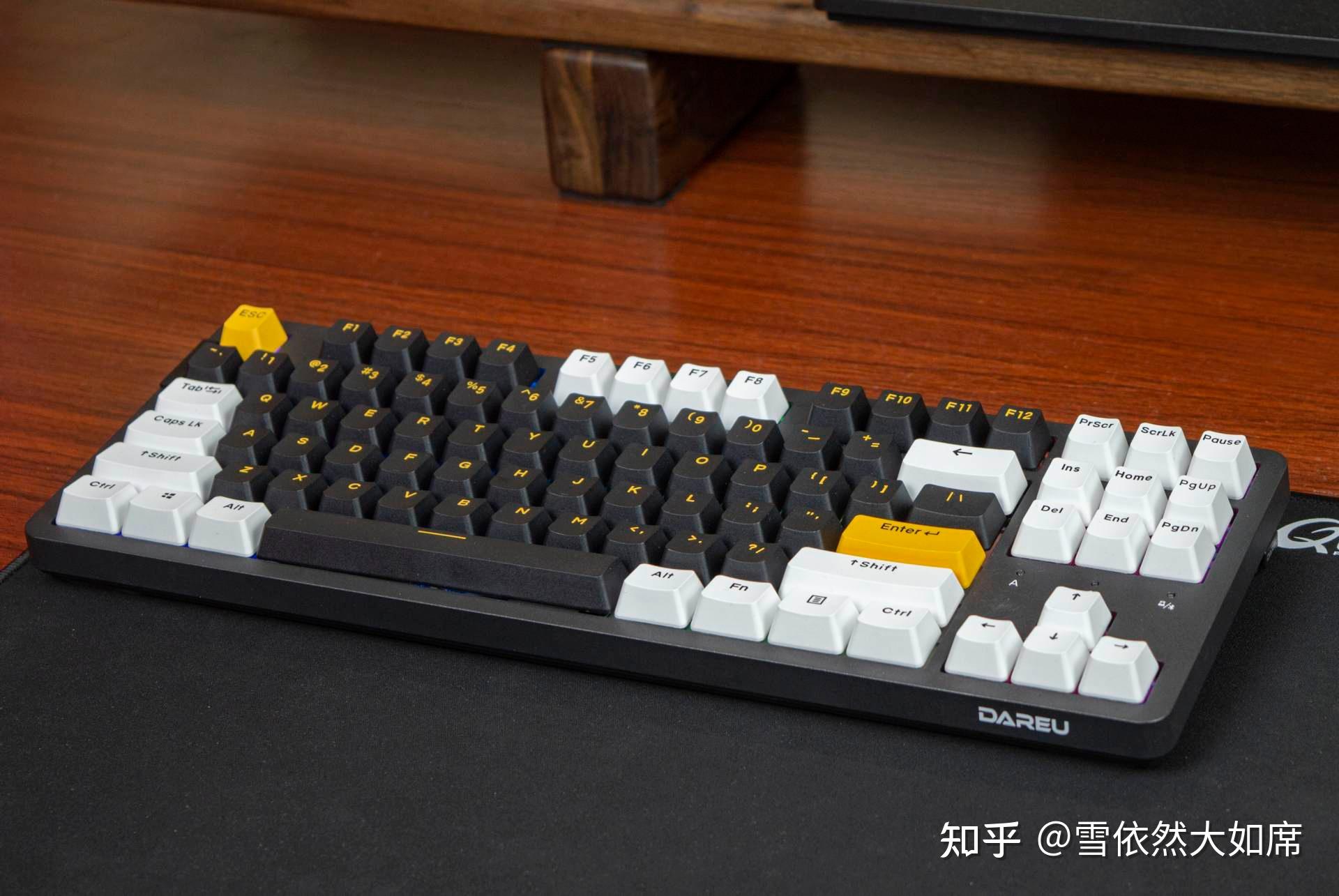 堆料之作的599键盘:达尔优a87 pro开箱 - 知乎
