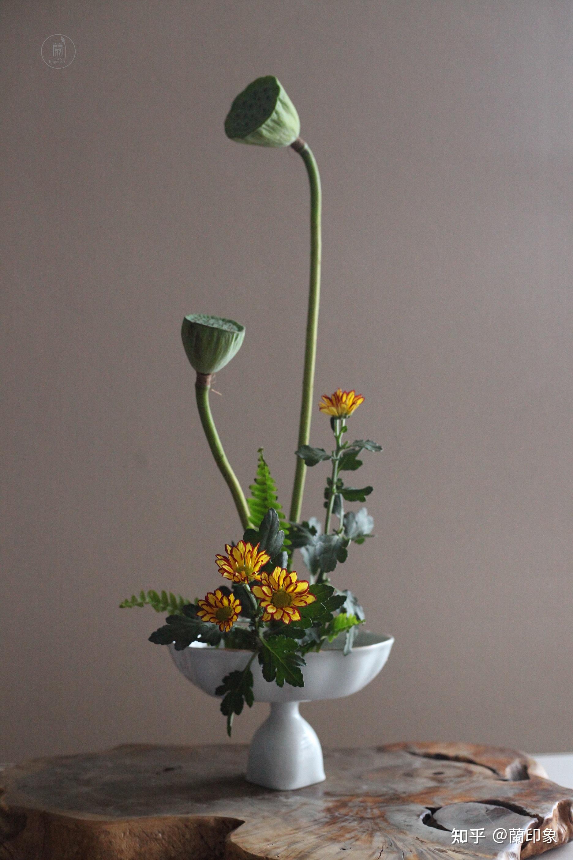 小原流花道花意匠花型是怎么插花的呢