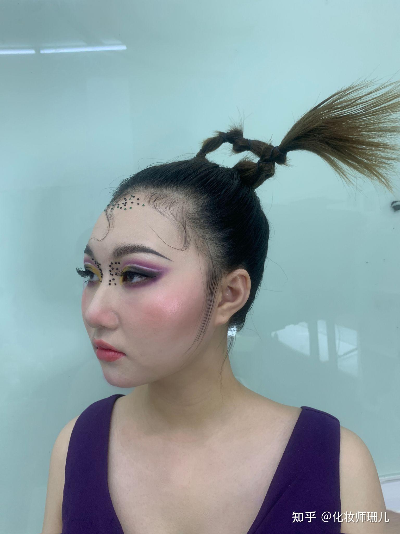 今日妆容,霸气t台妆