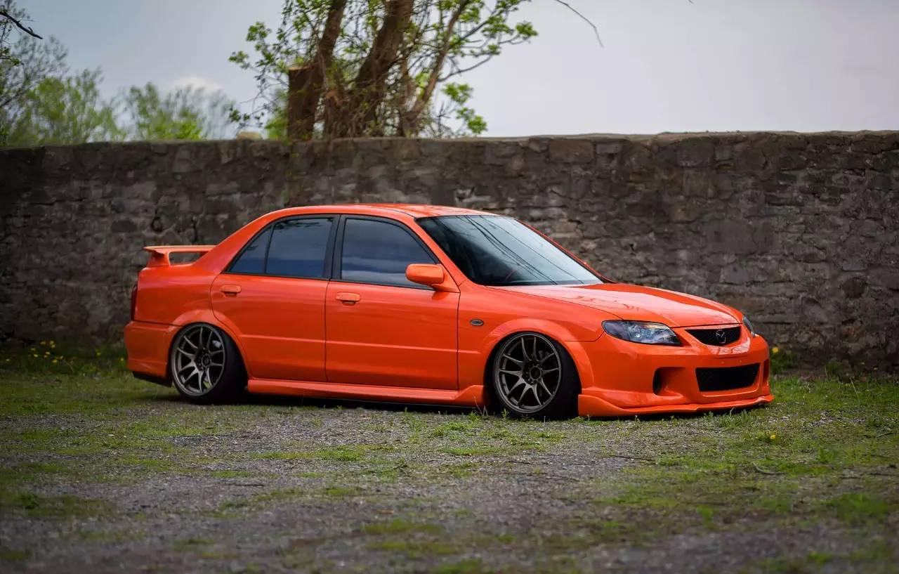 帮忙找一下这个马自达323用的什么包围 还有轮毂? - 知乎