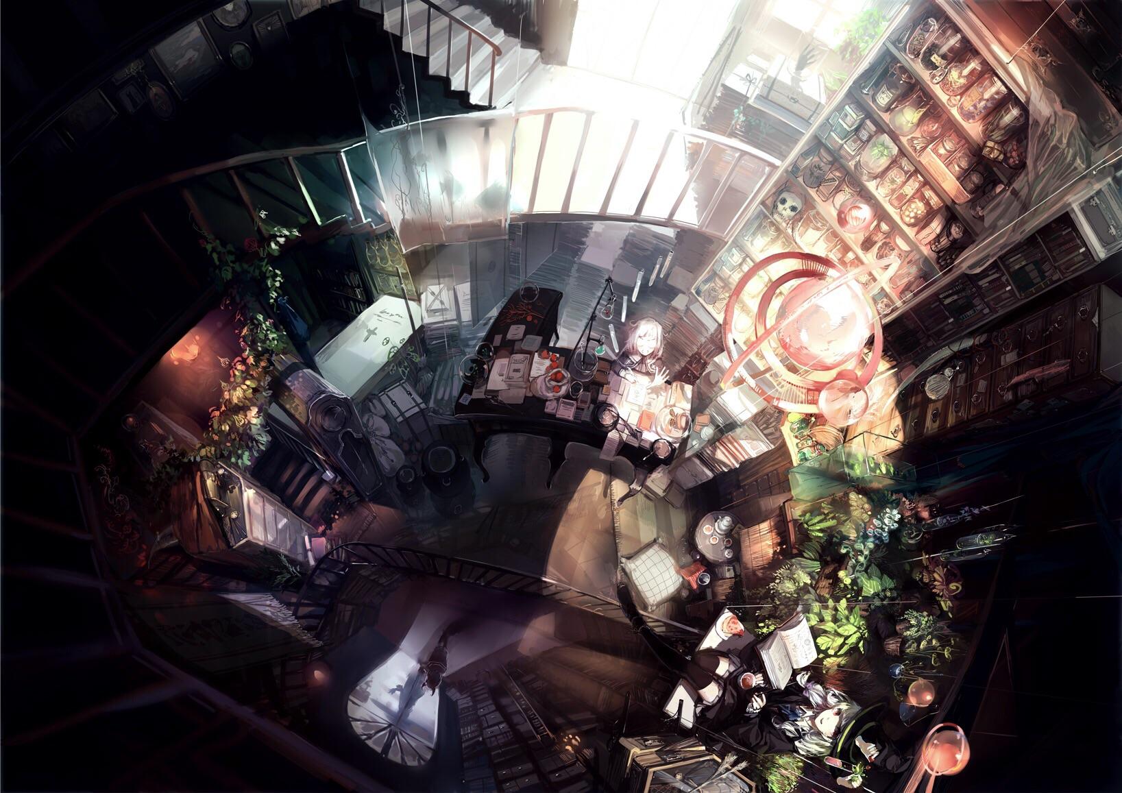 有哪些特别好的苹果手机二次元壁纸