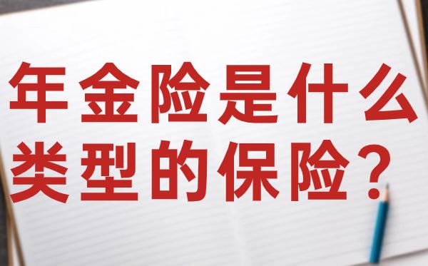 年金险是什么类型的保险有什么功能