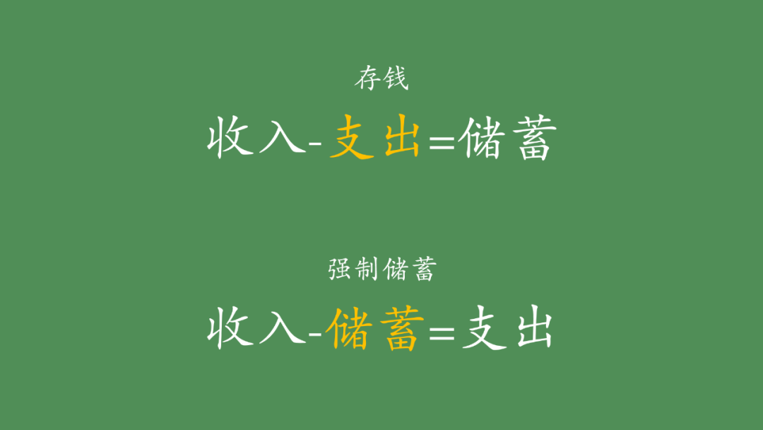 帮你建立正确的理财观念:强制储蓄的重要性