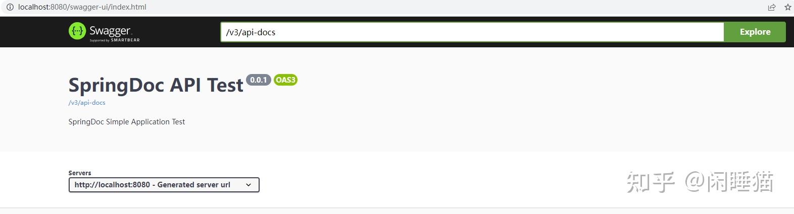 Spring Boot 3 Swagger3 