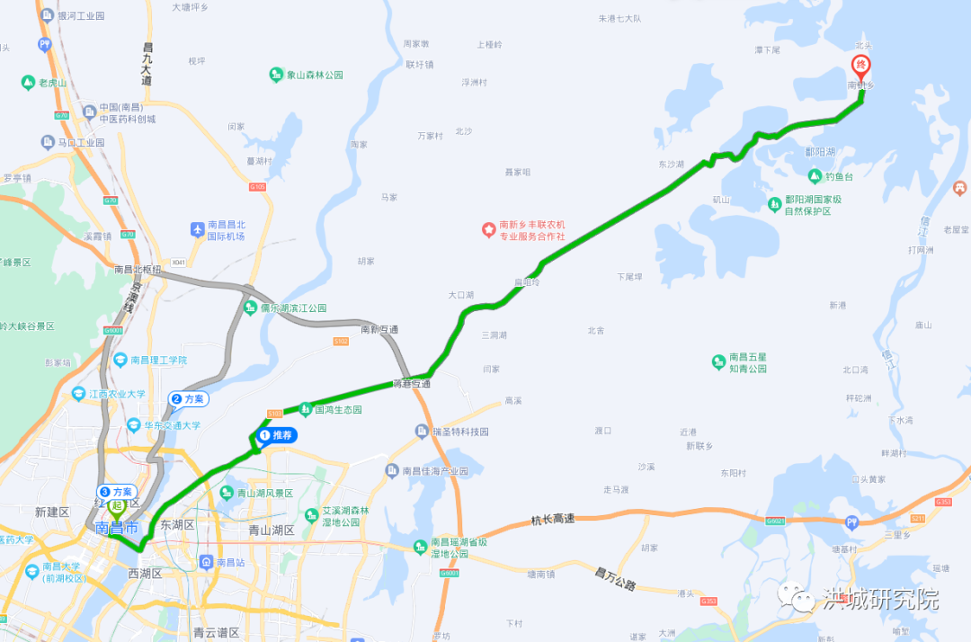 环鄱阳湖旅游公路!走向解密,南昌进入揽湖入城时代