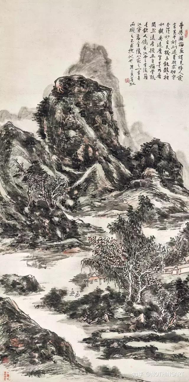 参考资料:闻章《云破月来花弄影——借黄宾虹说话》佚名《黄宾虹:我不