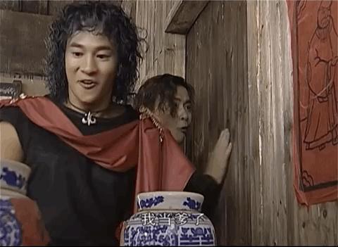 风云两人一左一右,带着孩子对雄霸发出豪言壮语,"我必须为这个家而战.