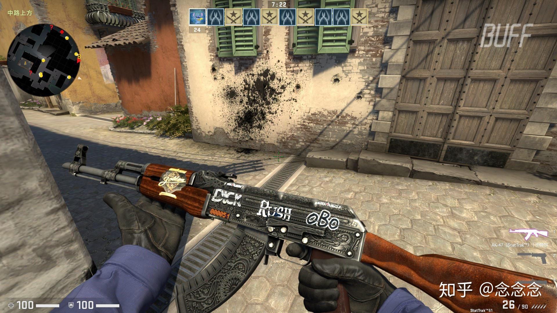 为什么我觉得csgo给枪贴纸真的不好看?