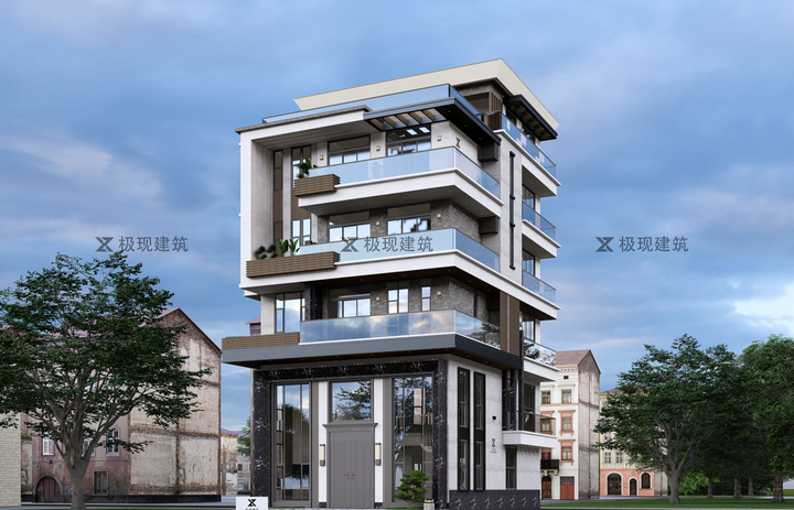 广东湛江丨六层现代风格自建别墅 - 知乎