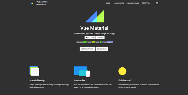 现阶段应该使用什么 Vue 的 UI 框架？