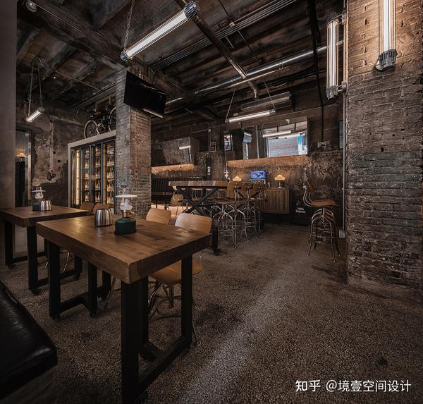 旧厂房改造 | 工业风精酿酒馆设计 - 知乎