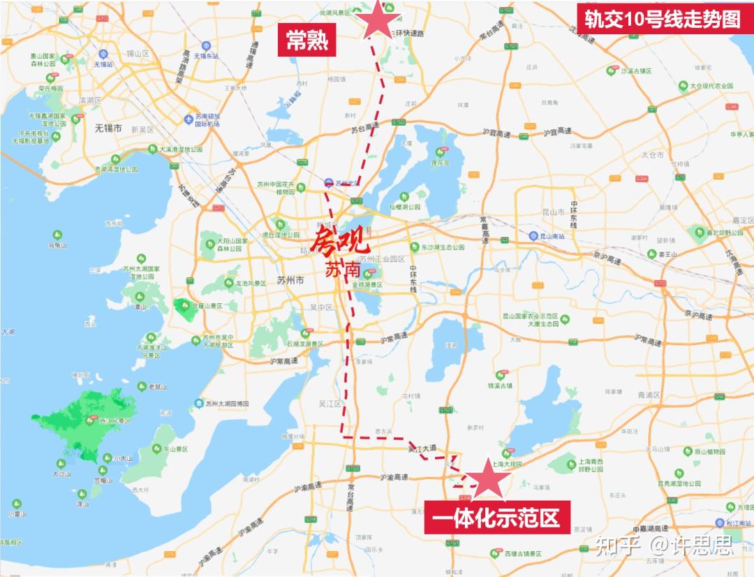 苏州最长地铁10号线来了14大站点独家曝光相城姑苏吴中吴江全覆盖