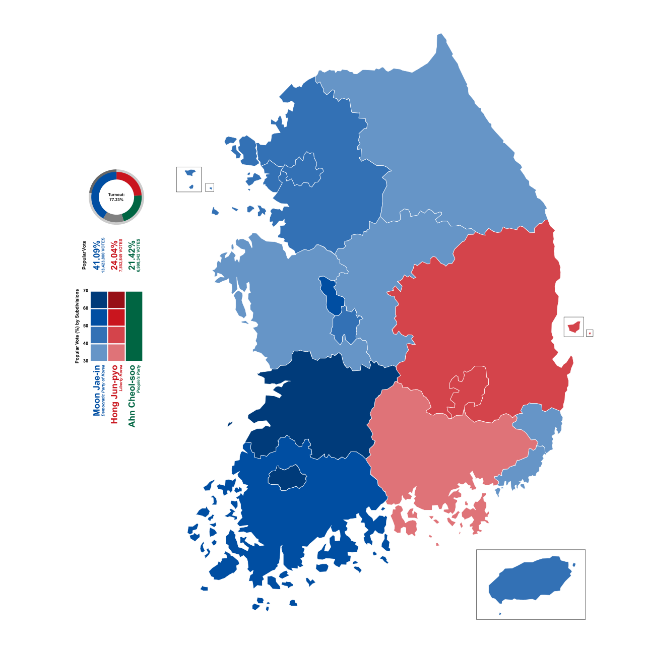 2022韩国地方选举评级与分析- 知乎
