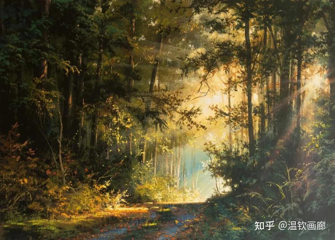 白俄罗斯现实主义风景画艺术家维克多·尼古拉耶维奇·尤什凯维奇（Victor