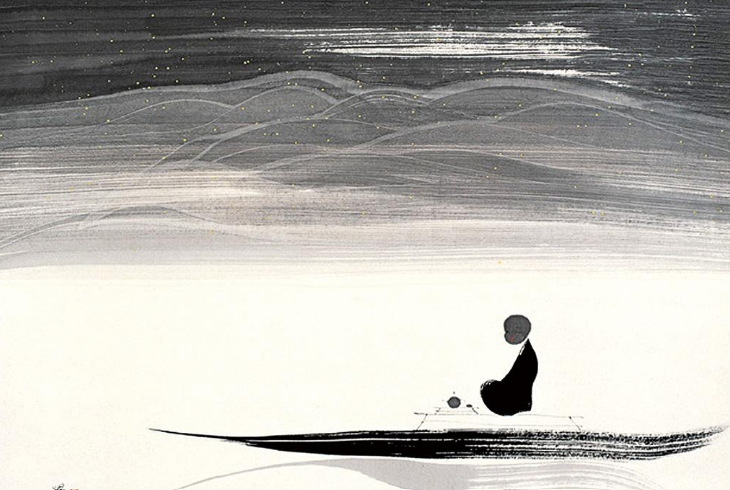 过尽千帆之后,最终把功名利禄都看淡,然后放下一切,万法