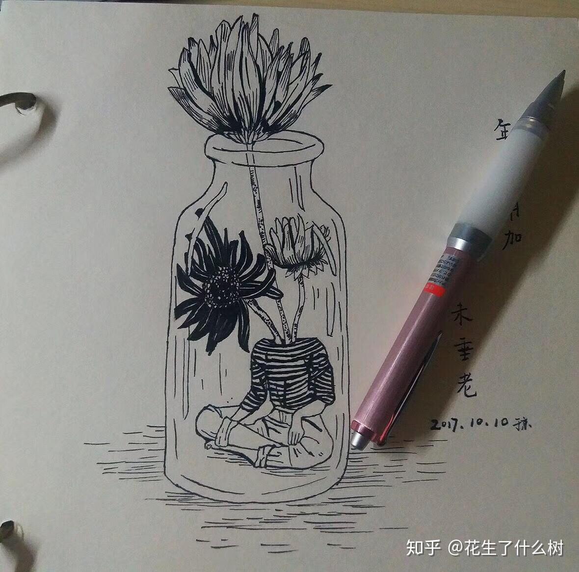 初中生画成这样还能有走美术路吗