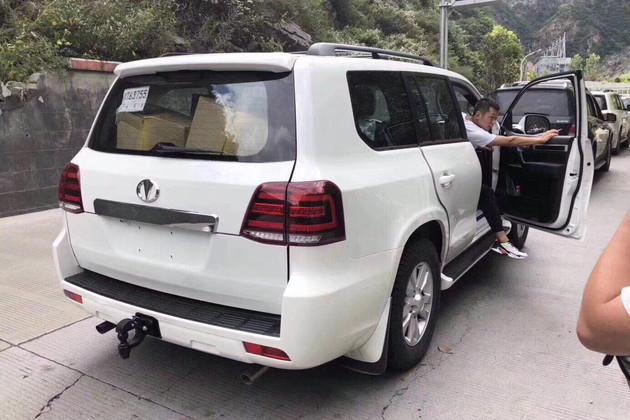 曝山寨陆巡恒天h5无伪谍照或搭v6动力上市日期是个谜