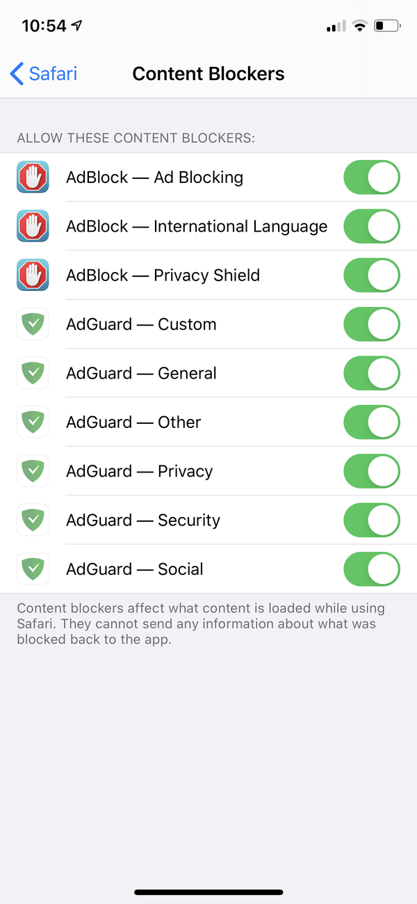 adguard ios safari filter