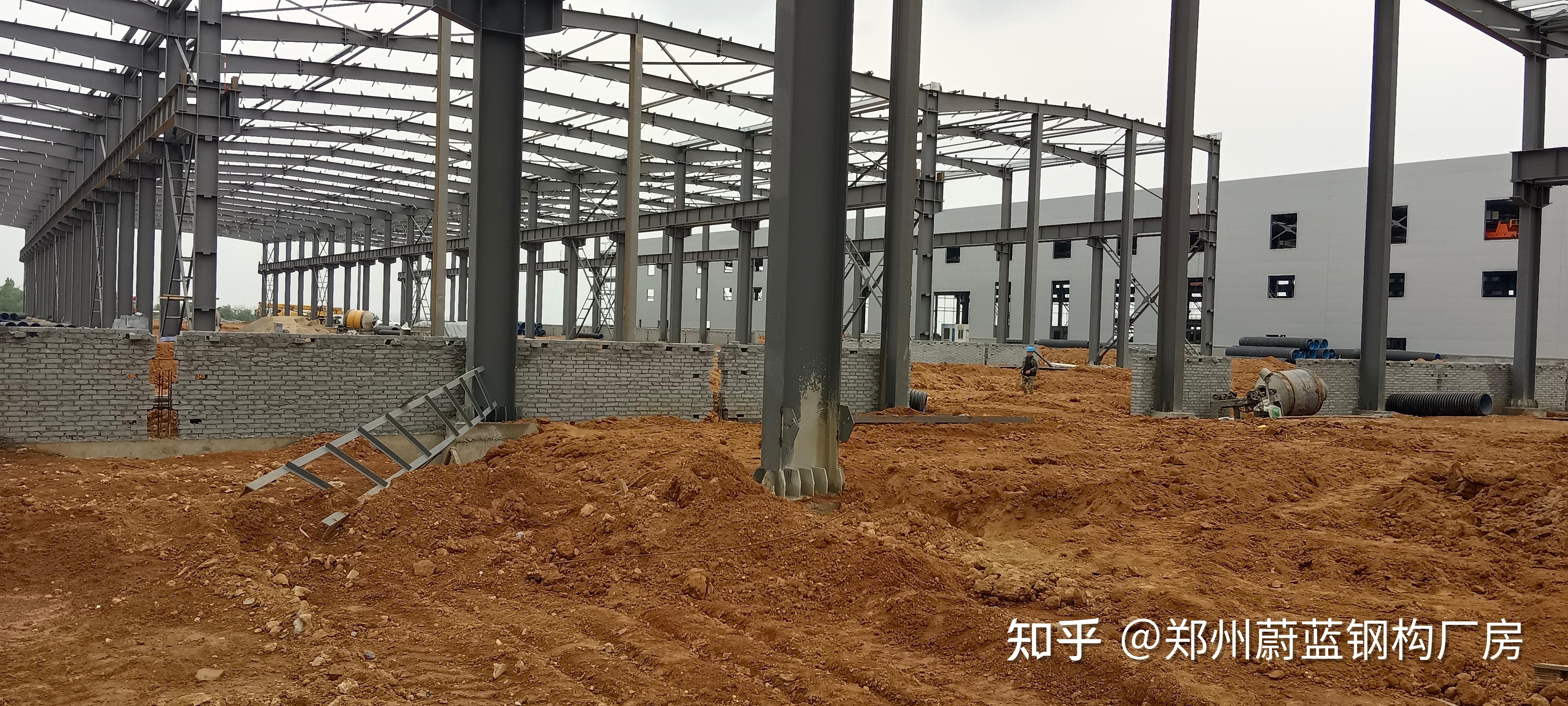什么样的钢结构厂房要用到格构柱? - 知乎