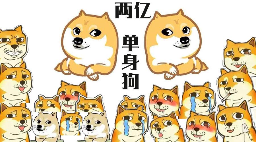 中国单身狗大军已达到两亿