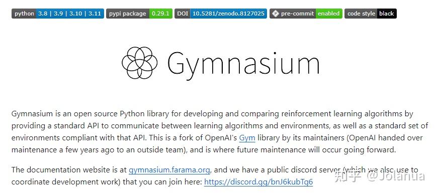 Gymnasium，一个有趣的python库 - 知乎