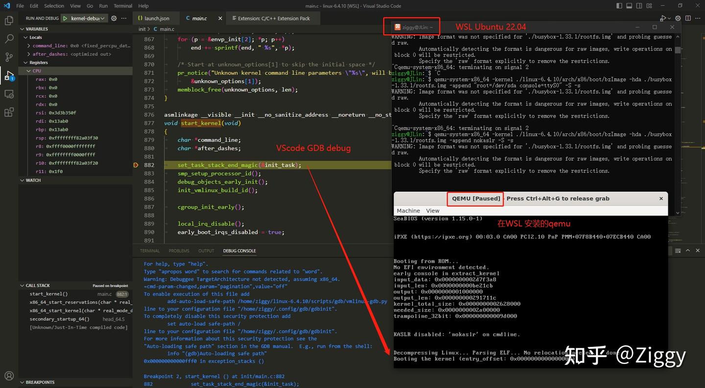 Debug Linux kernel on WSL2 with VScode - 知乎