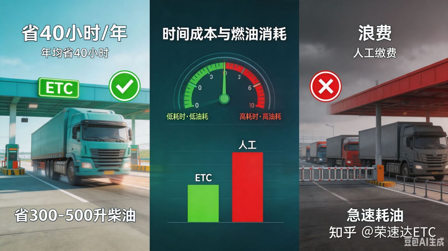 一年省下好几万!货车ETC这笔账,你算过吗?
