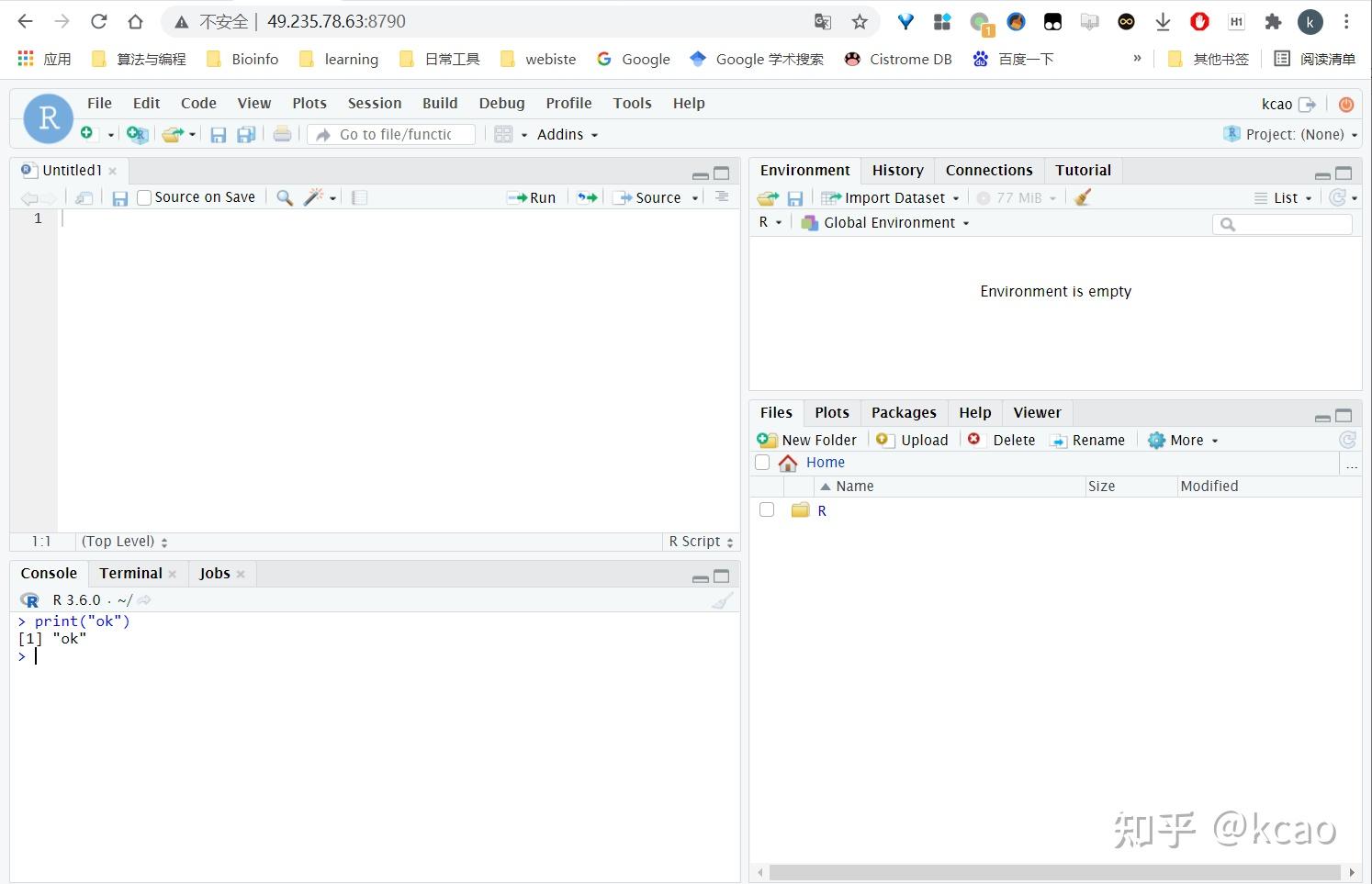  rstudio server 