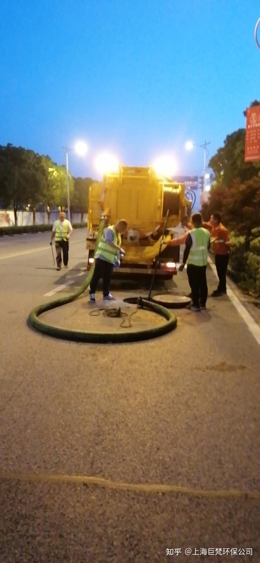 上海污水管道清洗上海高压清洗市政管道清淤