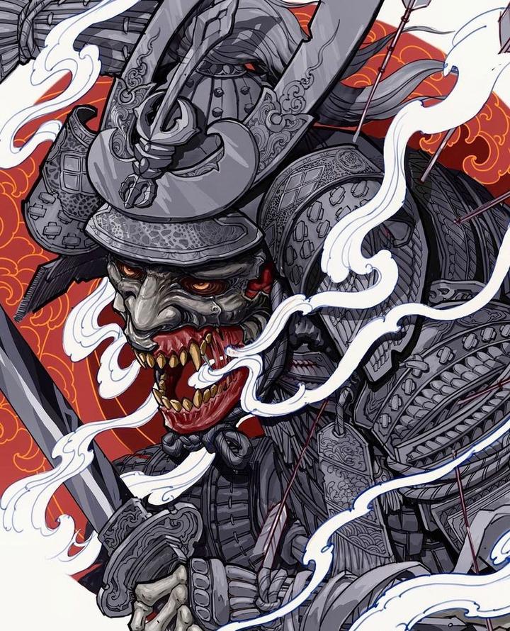 鬼武士纹身是什么 有什么含义和忌讳 - 知乎