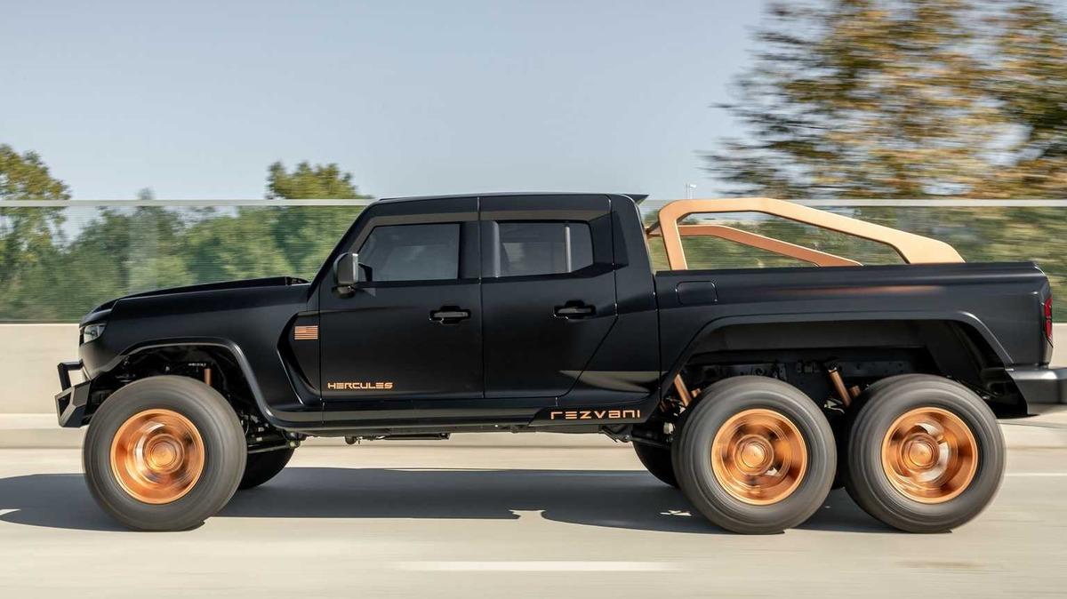 越野只能想到陆巡普拉多这辆6x6皮卡必须关注下