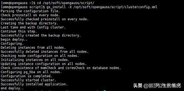 实践录丨如何在鲲鹏服务器OpenEuler操作系统中快速部署OpenGauss数据库 实践录丨如何在鲲鹏服务器OpenEuler操作系统中快速部署OpenGauss数据库