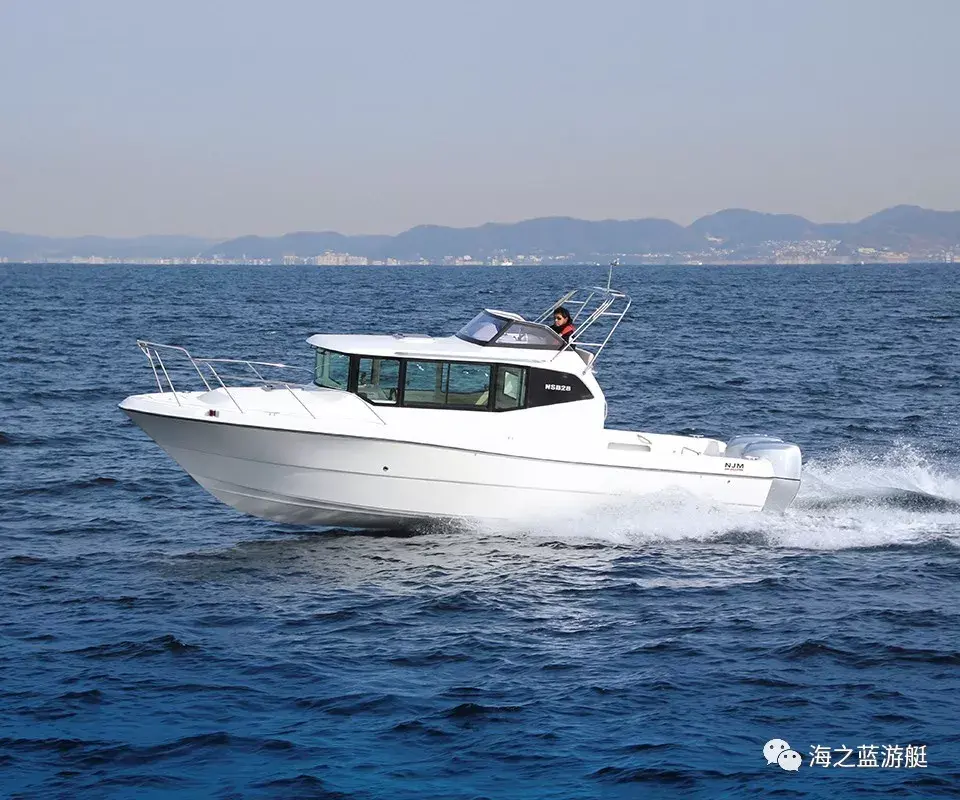 畅销15载新日本njm28尺小飞桥游艇