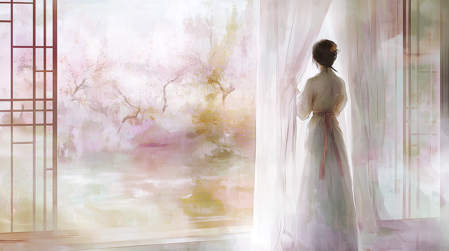 一夜风雨,绿肥红瘦|李清照《如梦令·昨夜雨疏风骤》词境深读 - 知乎