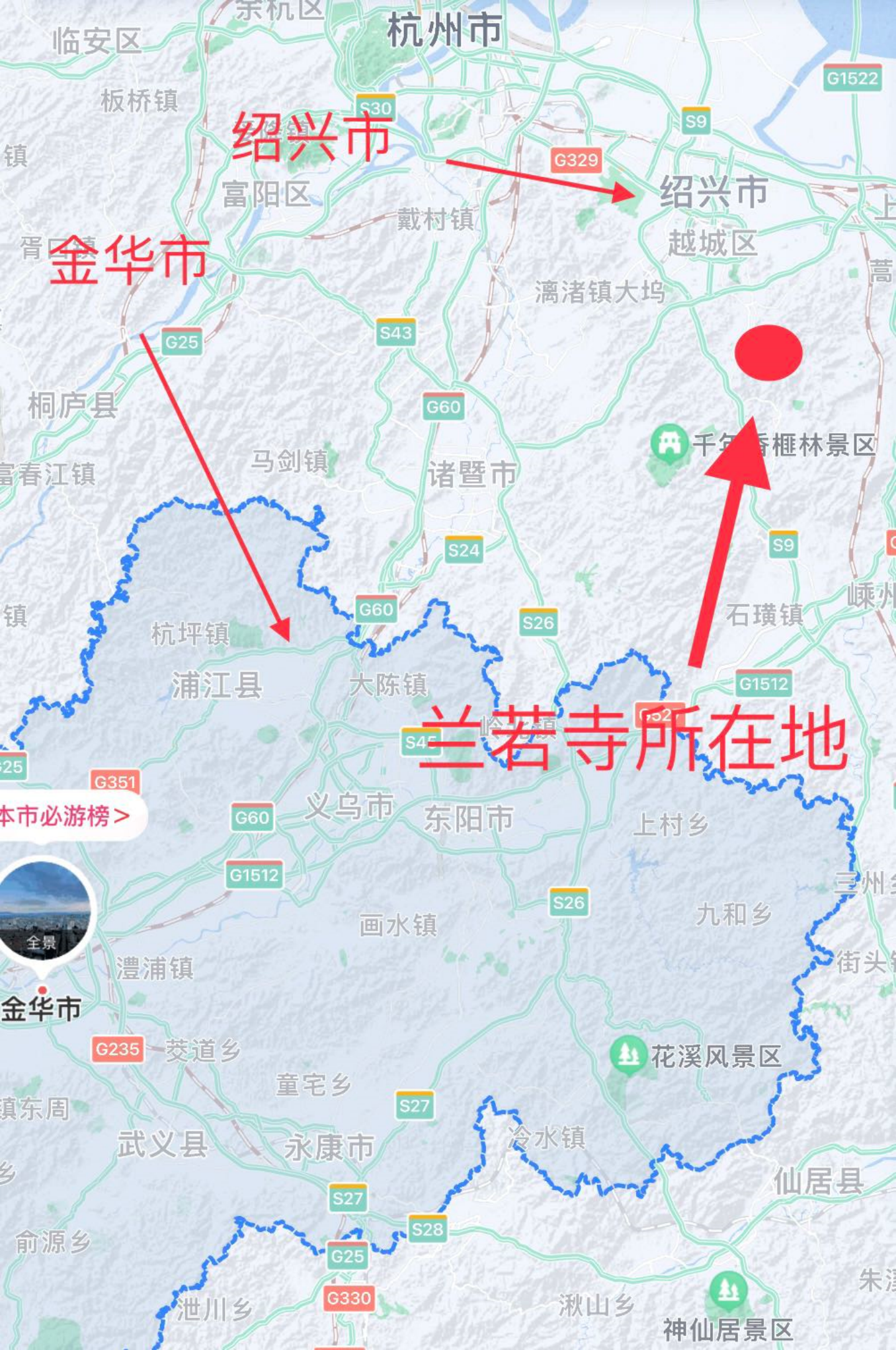 ͼ�Ϻ��Ϊ�����´��·�λ��λ�����˺ͽ�֮���ɽҰ֮��