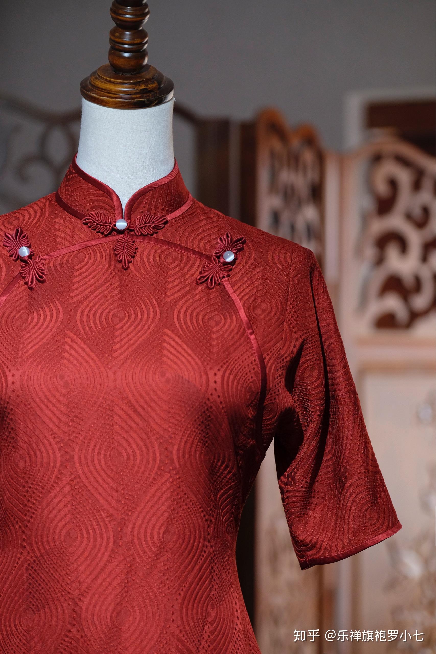 干货集:结婚正绢旗袍分享(附 9种襟型攻略)