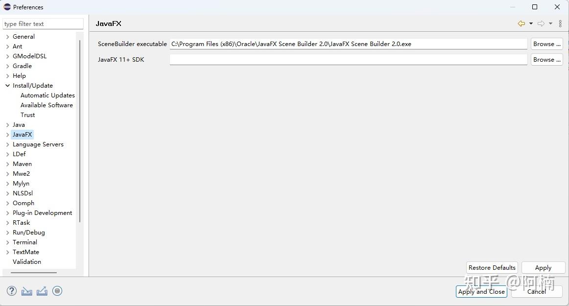 Eclipse创建JavaFX项目 - 知乎
