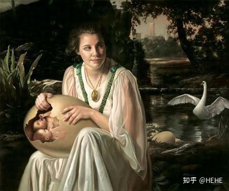 西方美术史上经久不衰的题材：丽达与天鹅，窥探被禁锢的人性 - 知乎