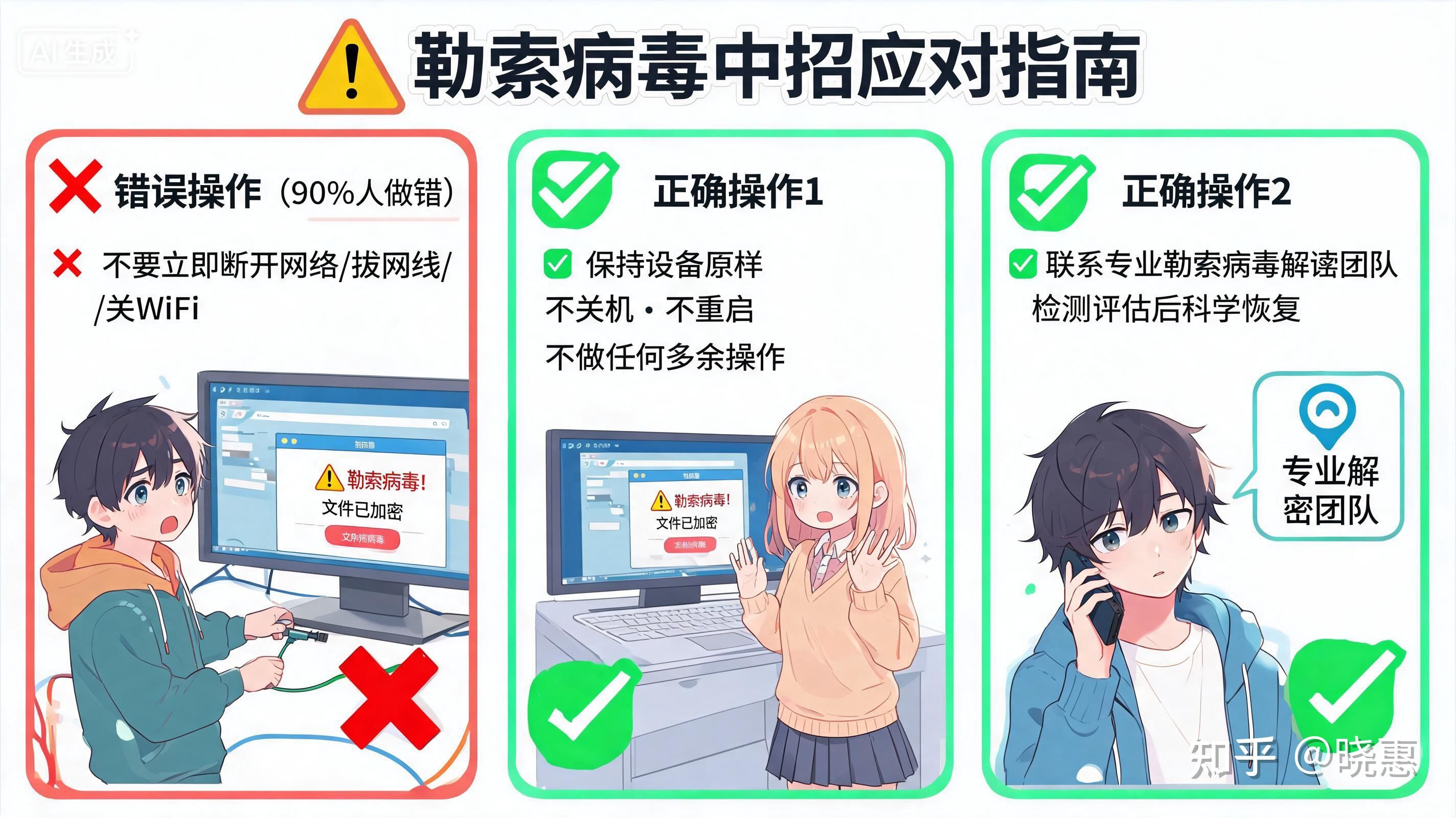 遇到勒索病毒怎么办？ - 知乎