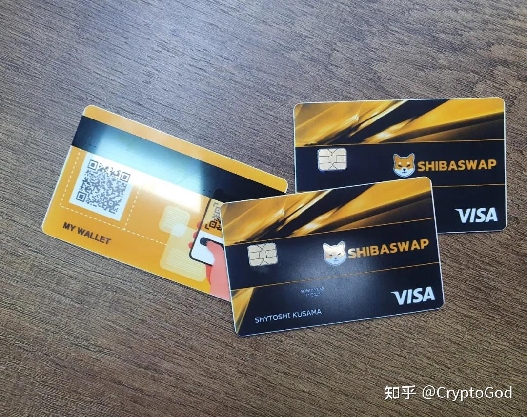 连接钱包,自动打印shibaswap & visa卡